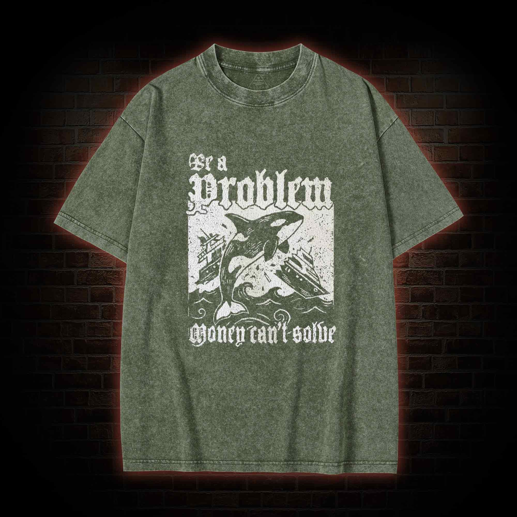 Be a Problem Washed T-shirt