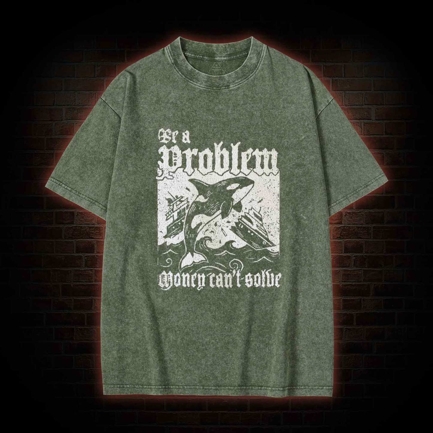 Be a Problem Washed T-shirt