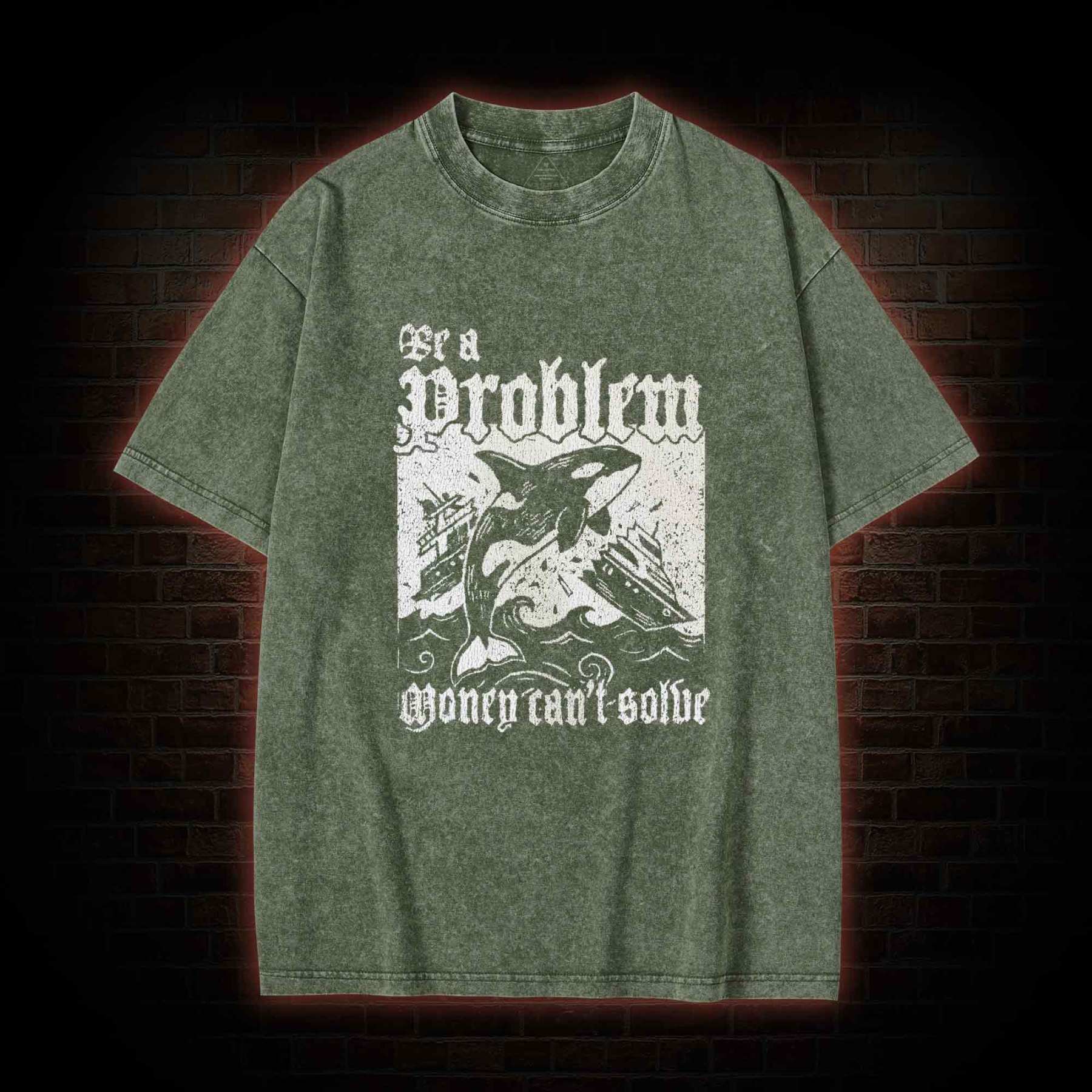 Be a Problem Washed T-shirt