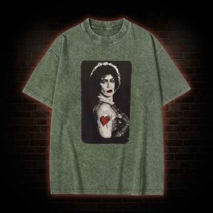 Vintage Boss Heart Tattoo Washed T-shirt