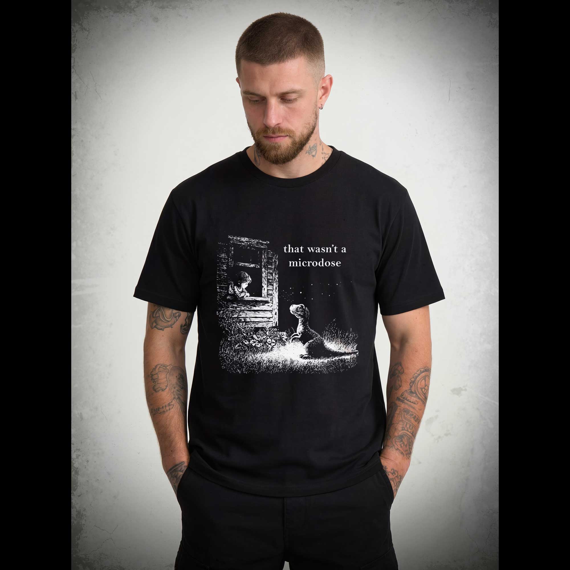 That Wasn't a Microdose Dinosaur T-shirt