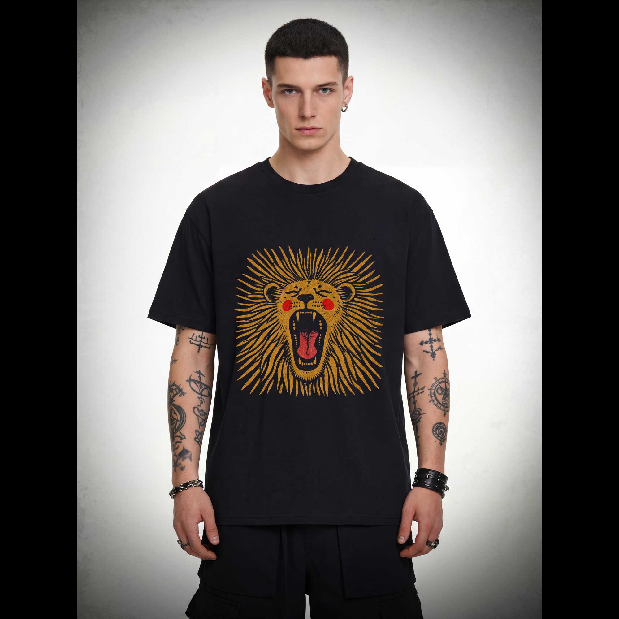 Vintage Boho Lion T-shirt