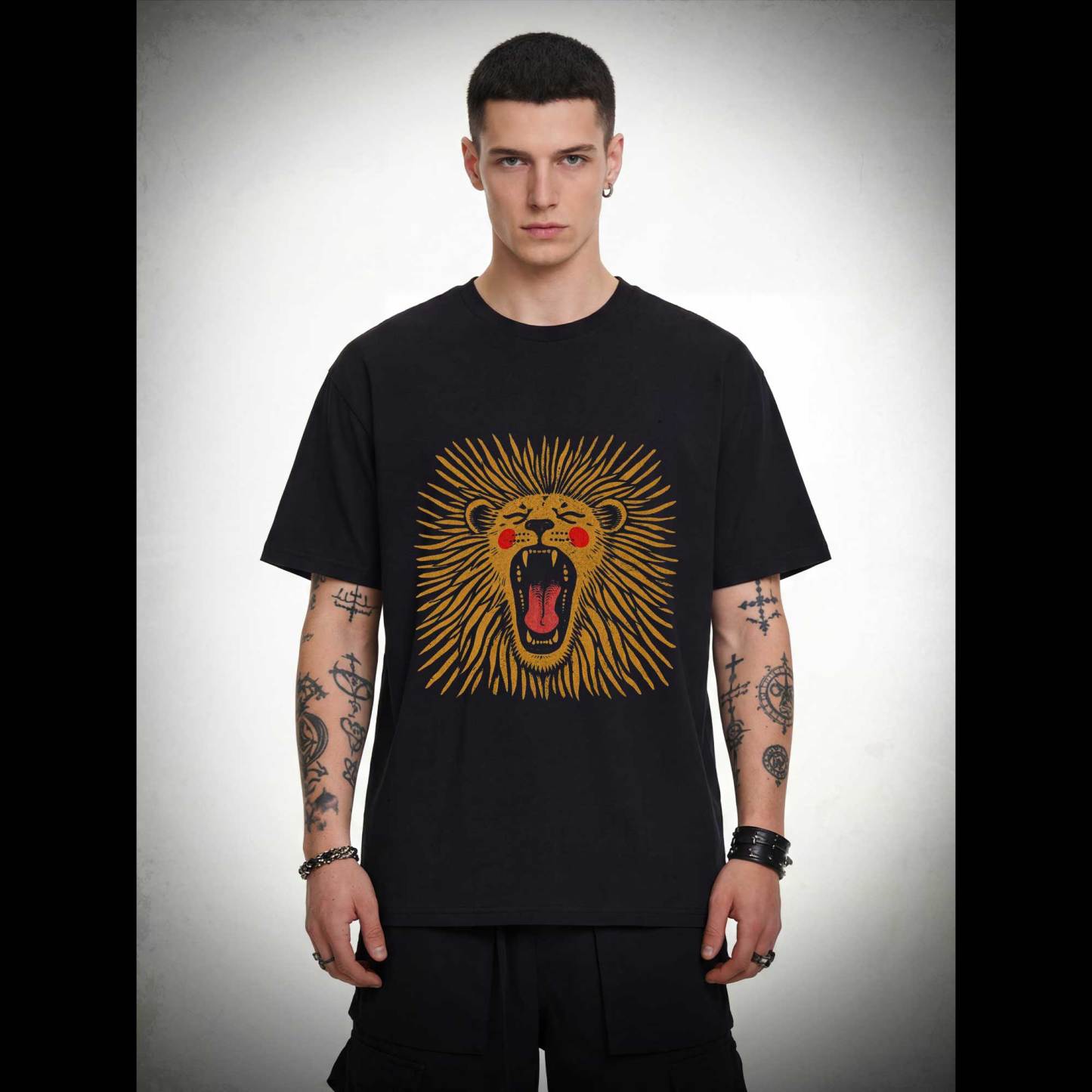 Vintage Boho Lion T-shirt