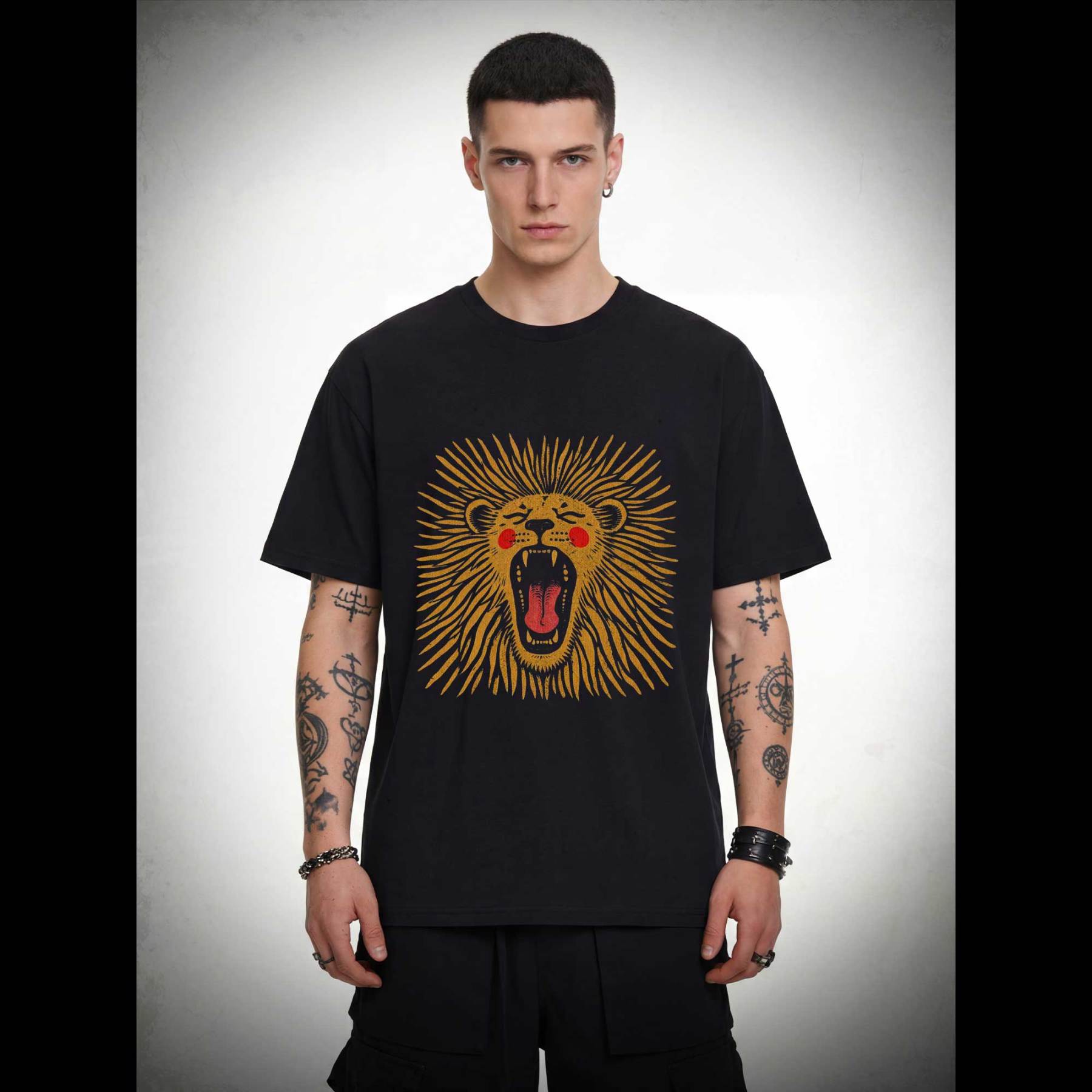 Vintage Boho Lion T-shirt