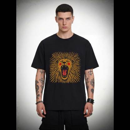 Vintage Boho Lion T-shirt