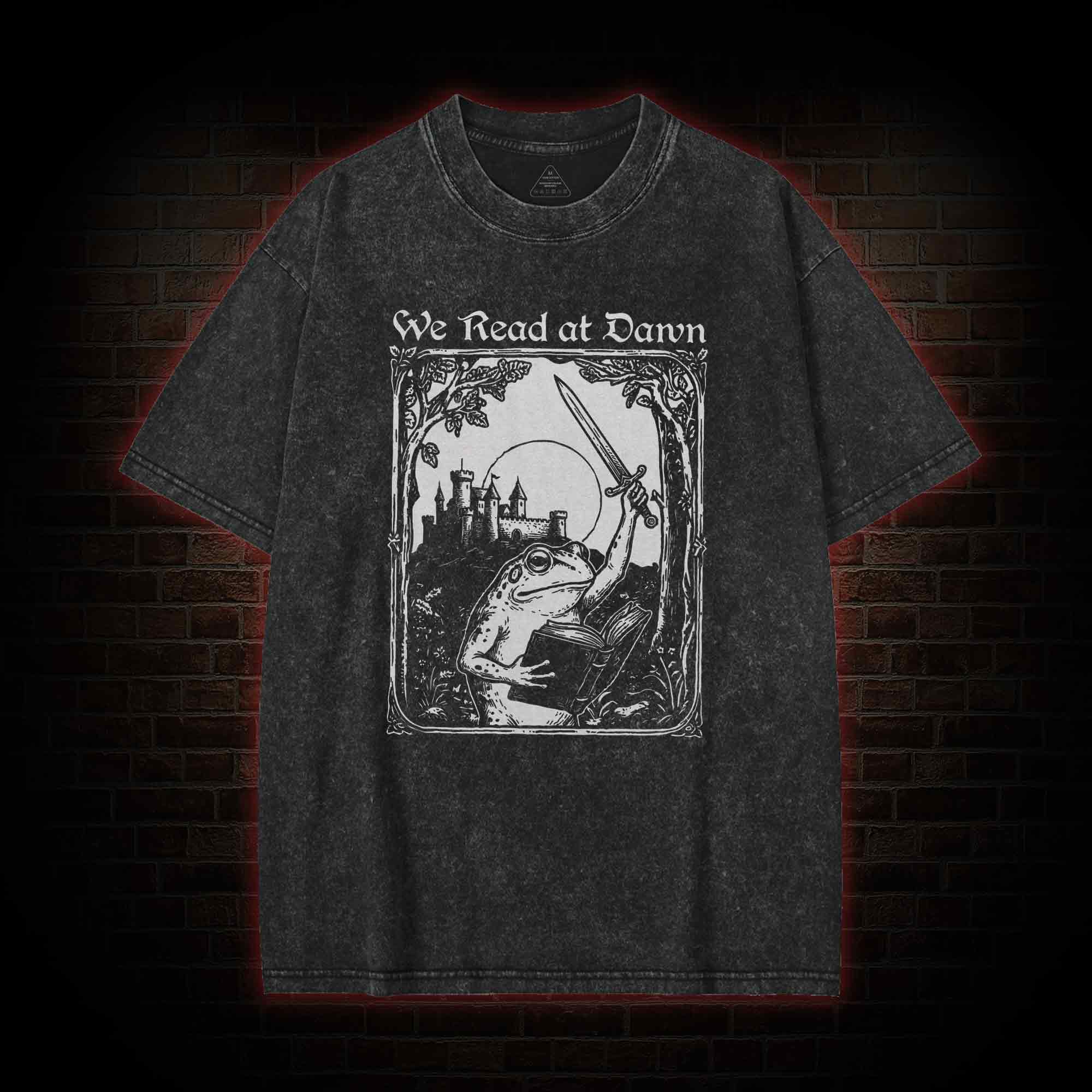 We Read at Dawn Washed T-shirt