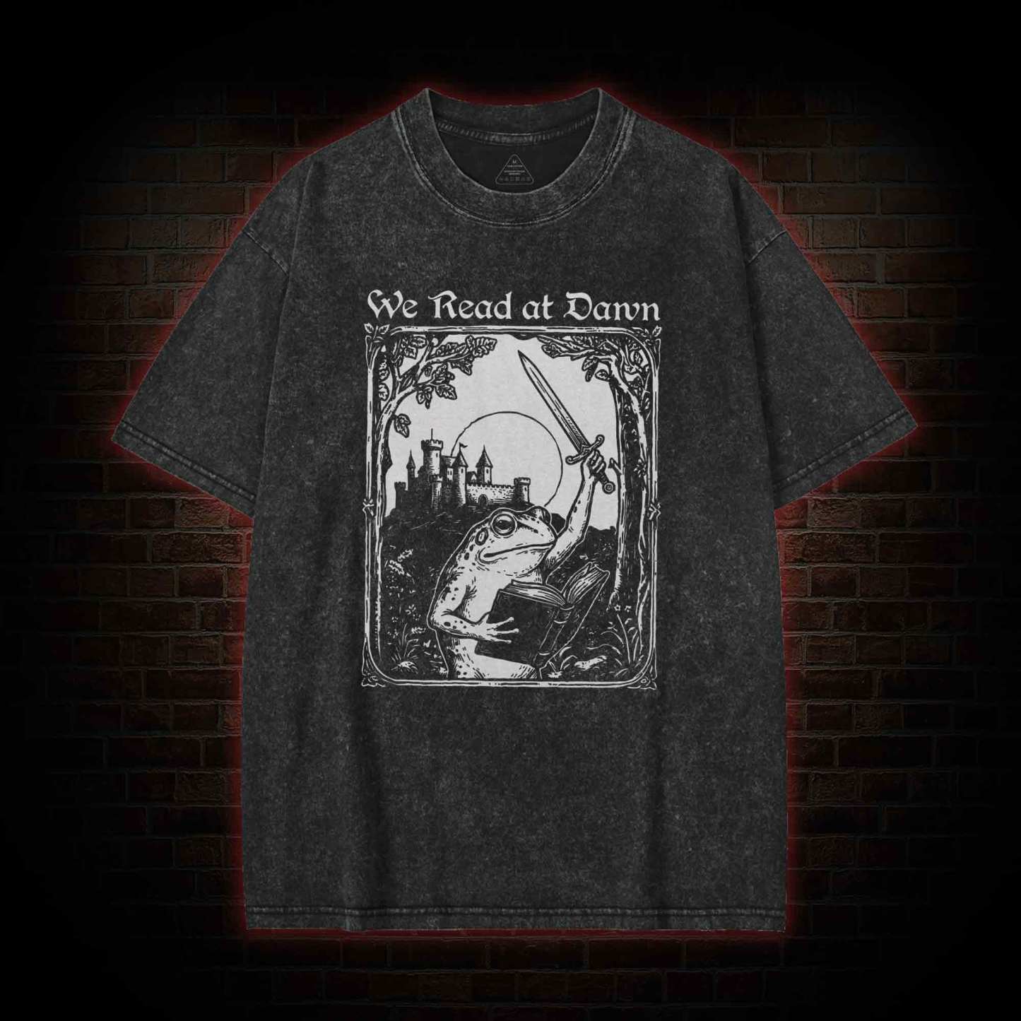 We Read at Dawn Washed T-shirt