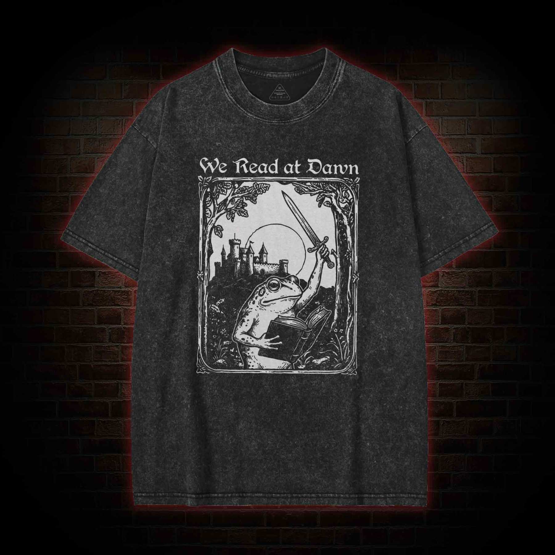 We Read at Dawn Washed T-shirt