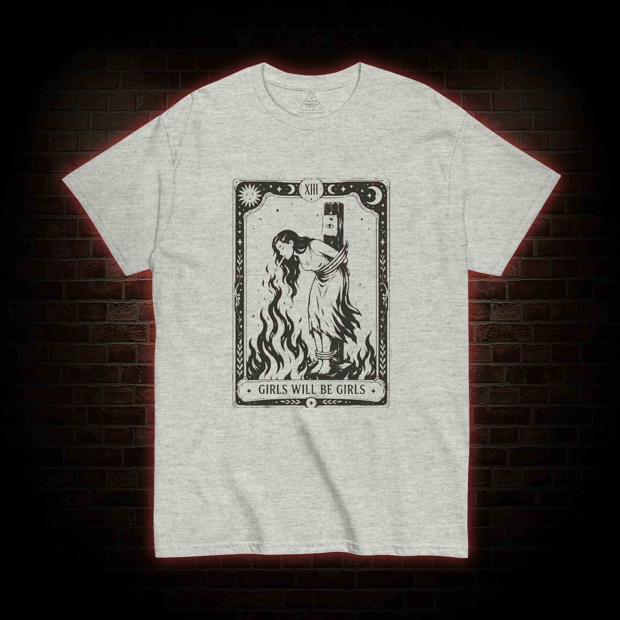 Girls Will be Girls Tarot T-shirt