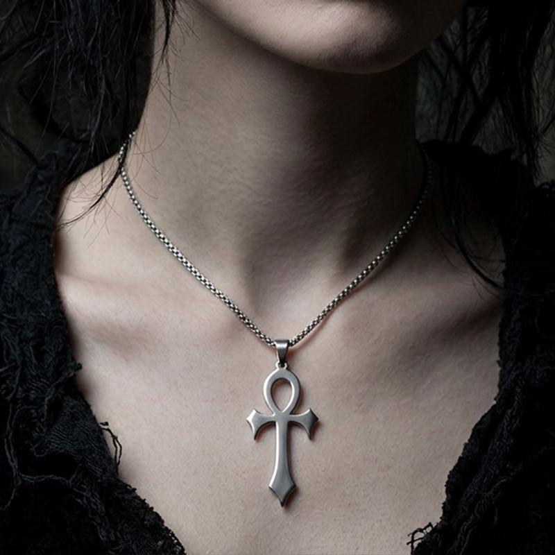 Gothic Ankh Necklace