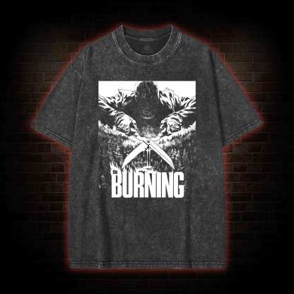 The Burning Washed T-shirt