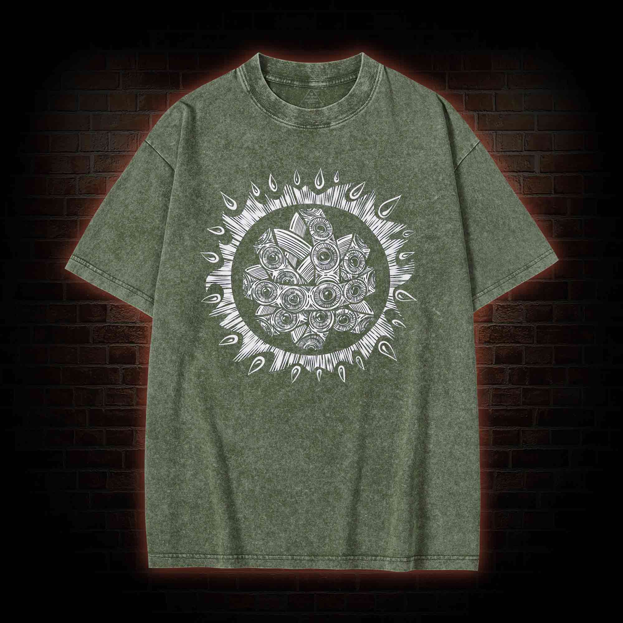 Biblically Accurate Angel Washed T-shirt