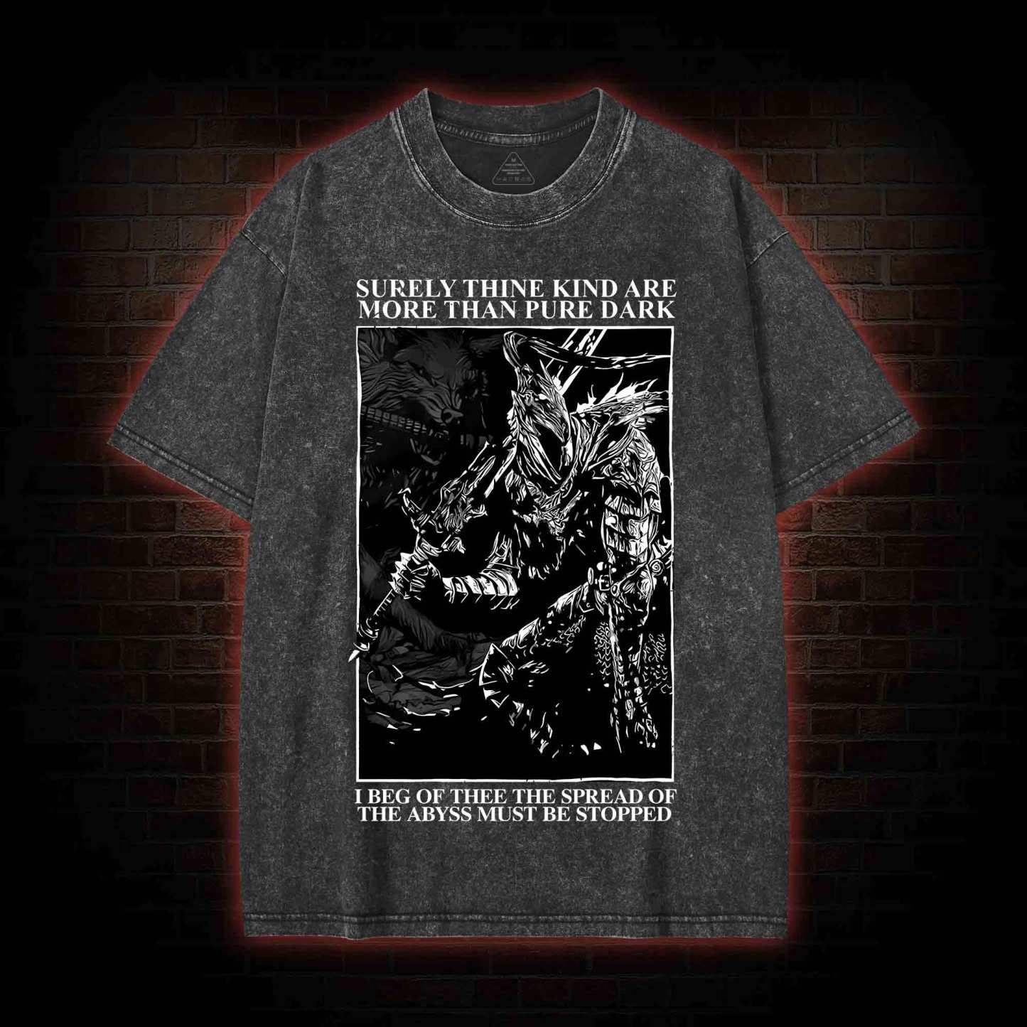 Artorias the Abysswalker Washed T-shirt