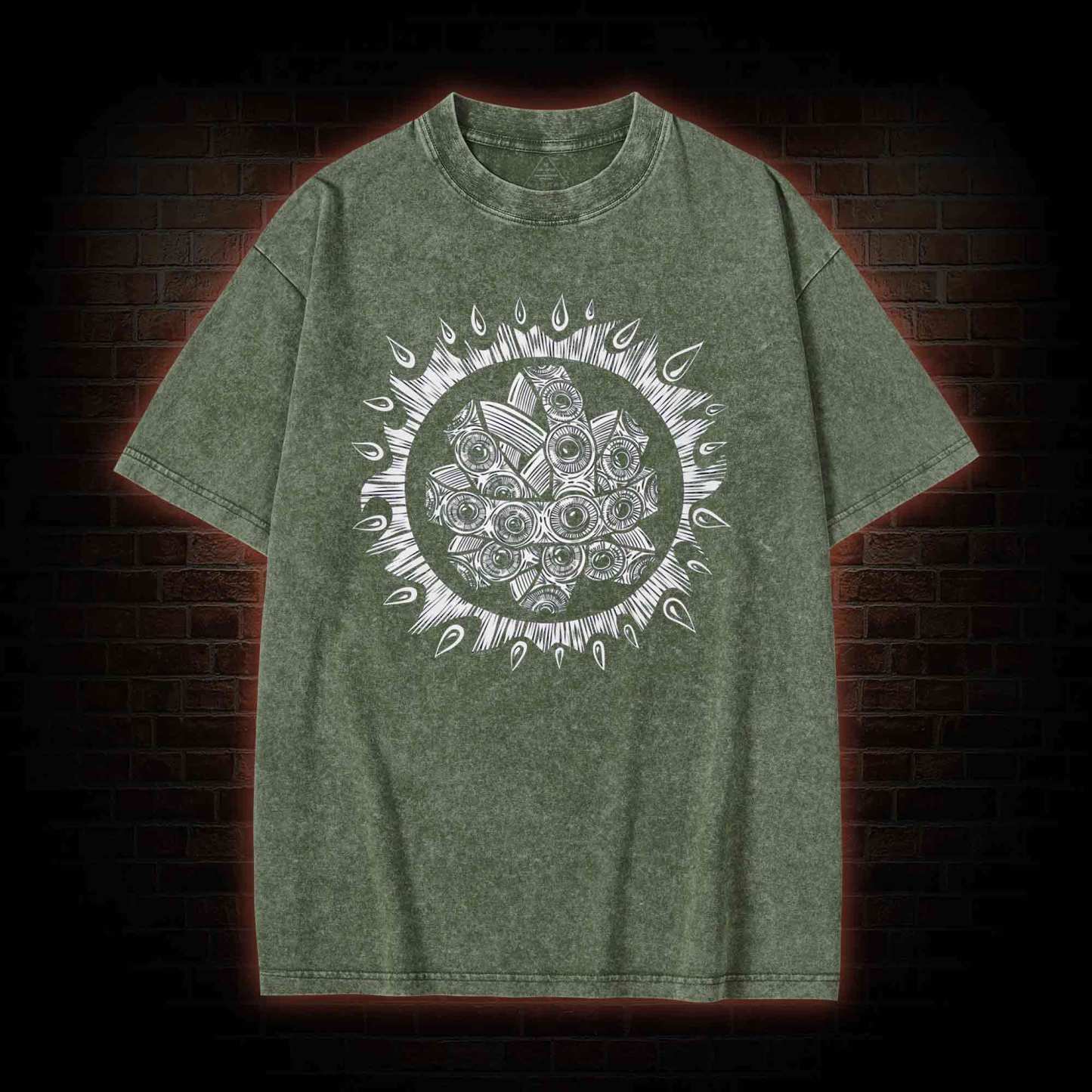 Biblically Accurate Angel Washed T-shirt