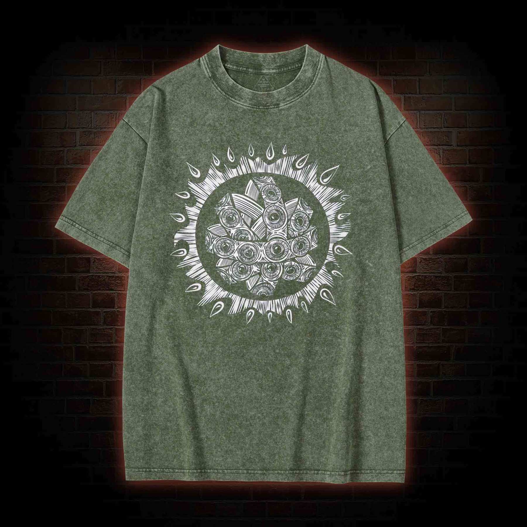 Biblically Accurate Angel Washed T-shirt