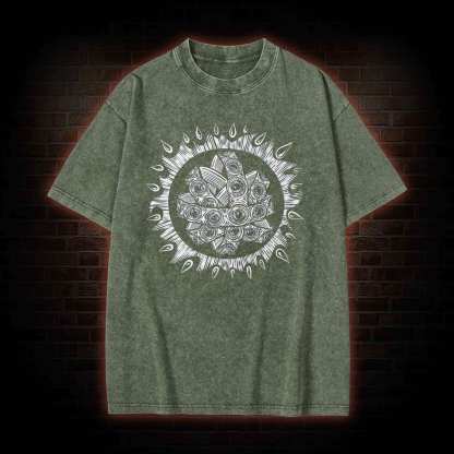 Biblically Accurate Angel Washed T-shirt