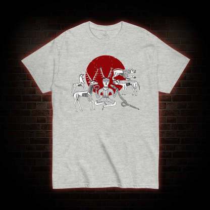 Cernunnos Horned God Halo T-shirt