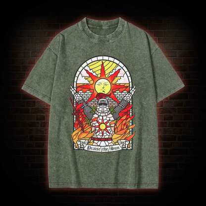 Praise the Sun Washed T-shirt