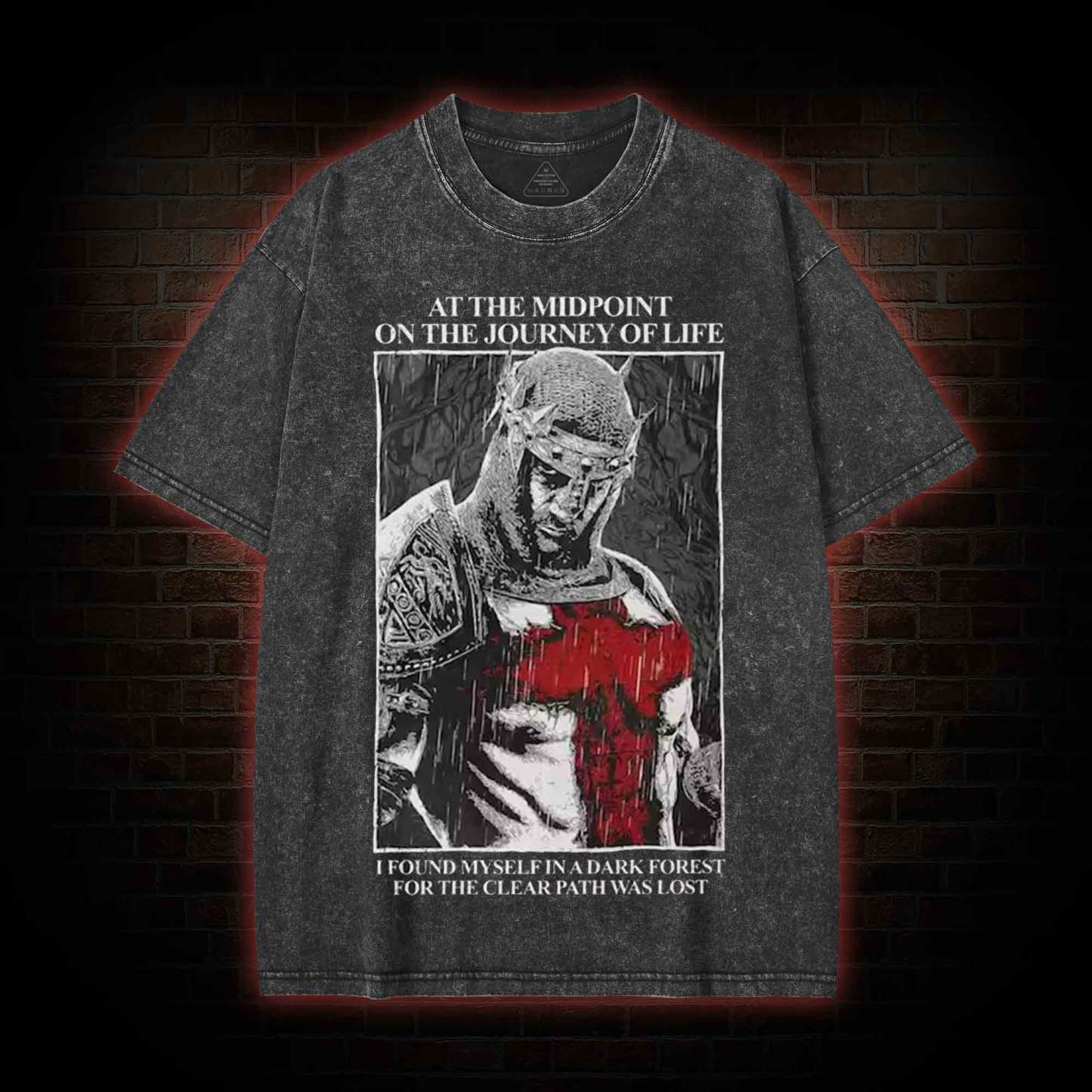 The Clear Path Was Lost Washed T-shirt