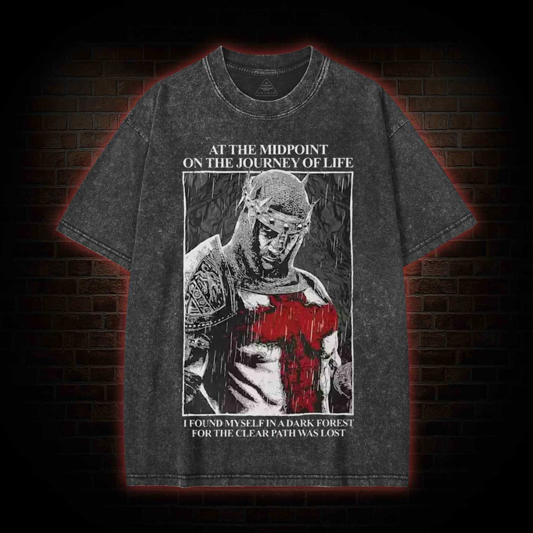 The Clear Path Was Lost Washed T-shirt