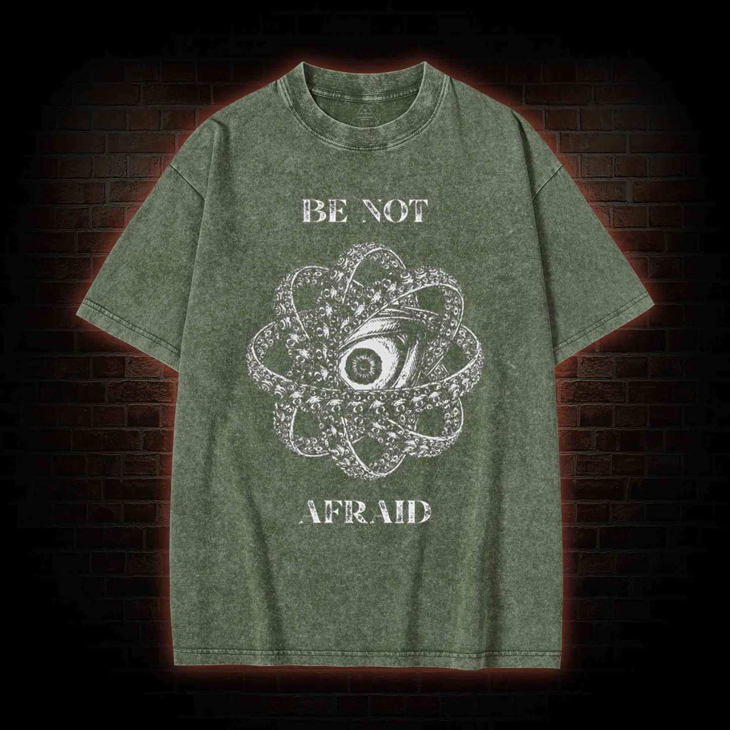 Be Not Afraid Washed T-shirt