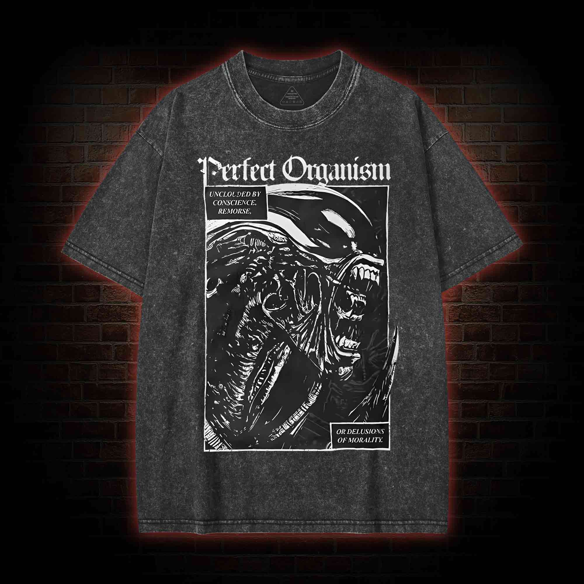 Alien Perfect Organism Washed T-shirt