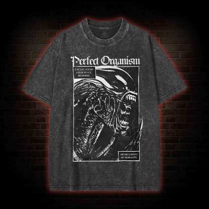 Alien Perfect Organism Washed T-shirt