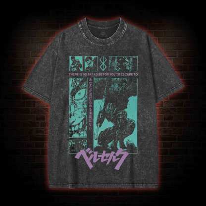 Berserk Guts Washed T-shirt