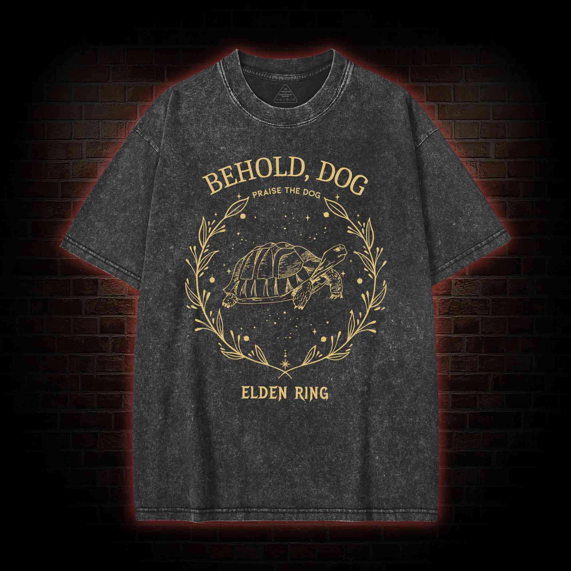 Behold Dog Washed T-shirt