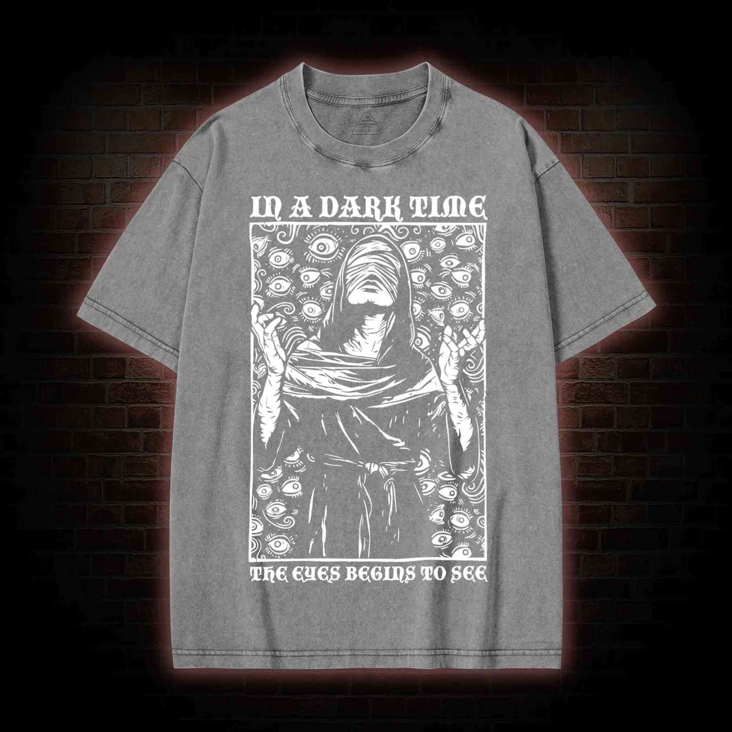 The Eye Begins To See Washed T-shirt