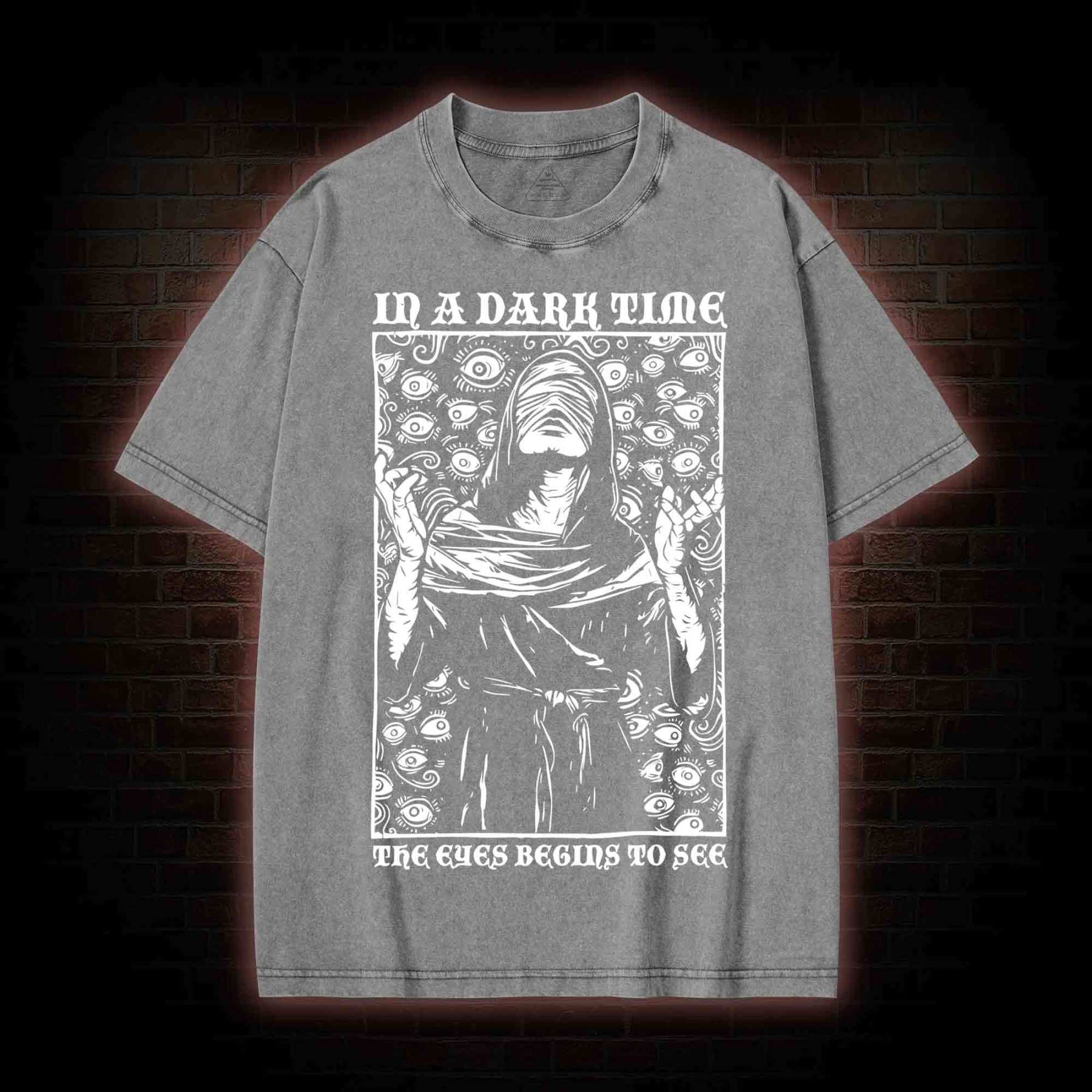 The Eye Begins To See Washed T-shirt