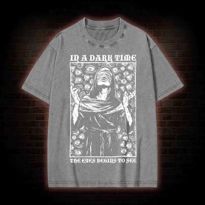 The Eye Begins To See Washed T-shirt