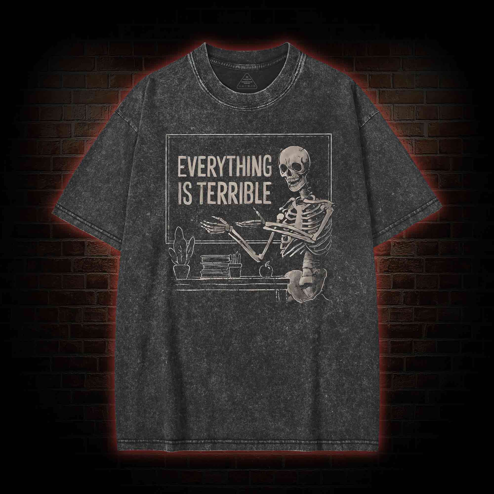 Everything Is Terrible Washed T-shirt