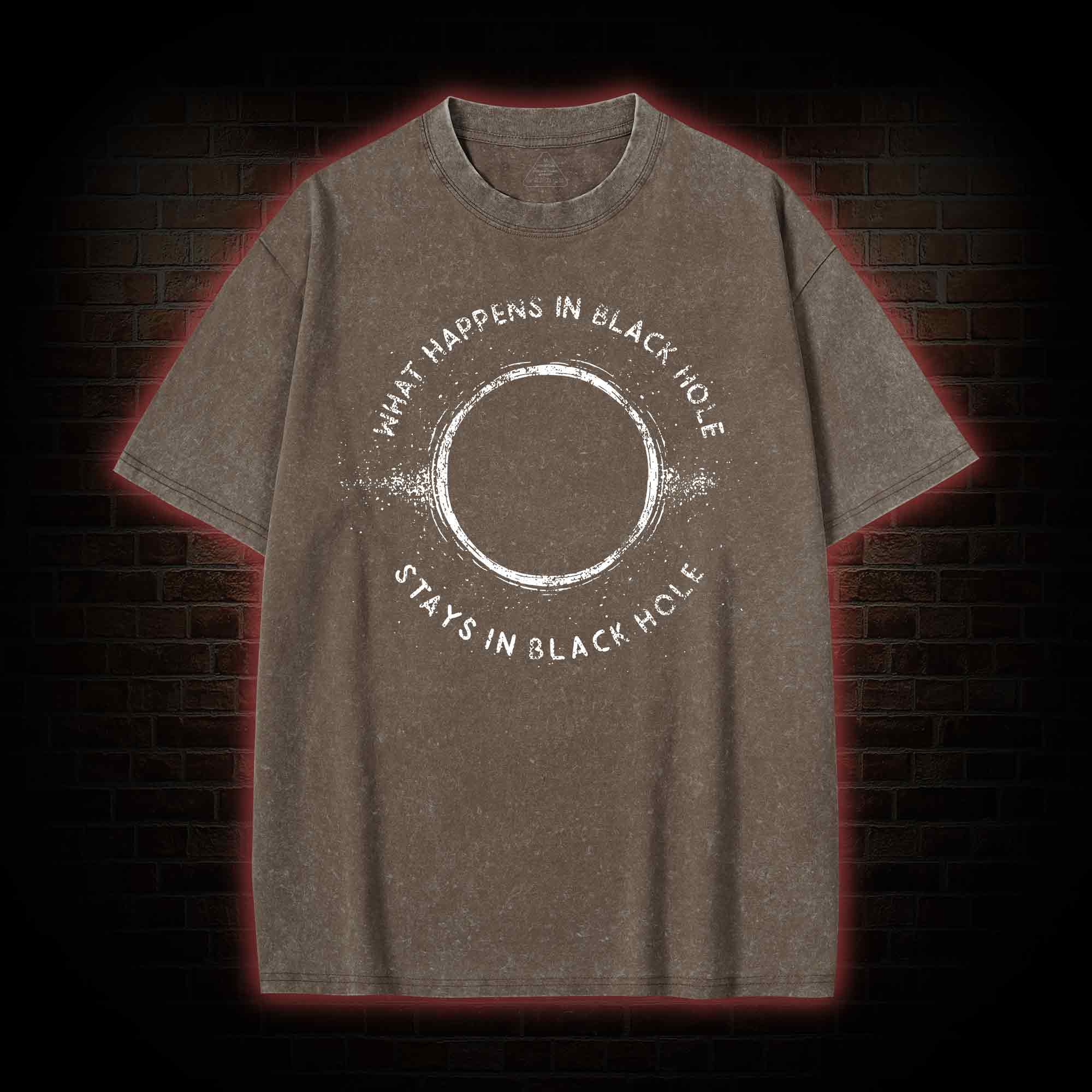Black Hole Washed T-shirt