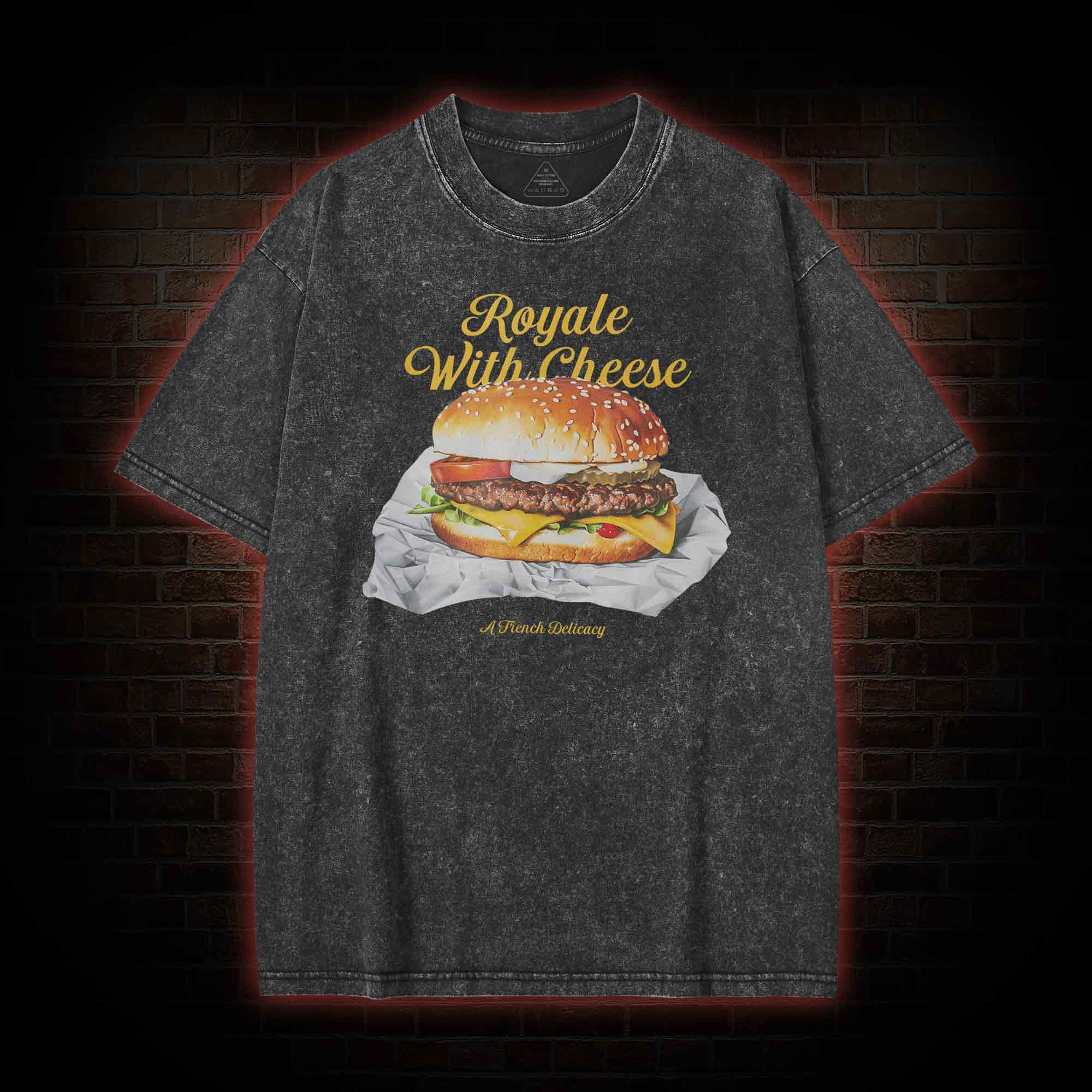 Royale With Cheese Washed T-shirt