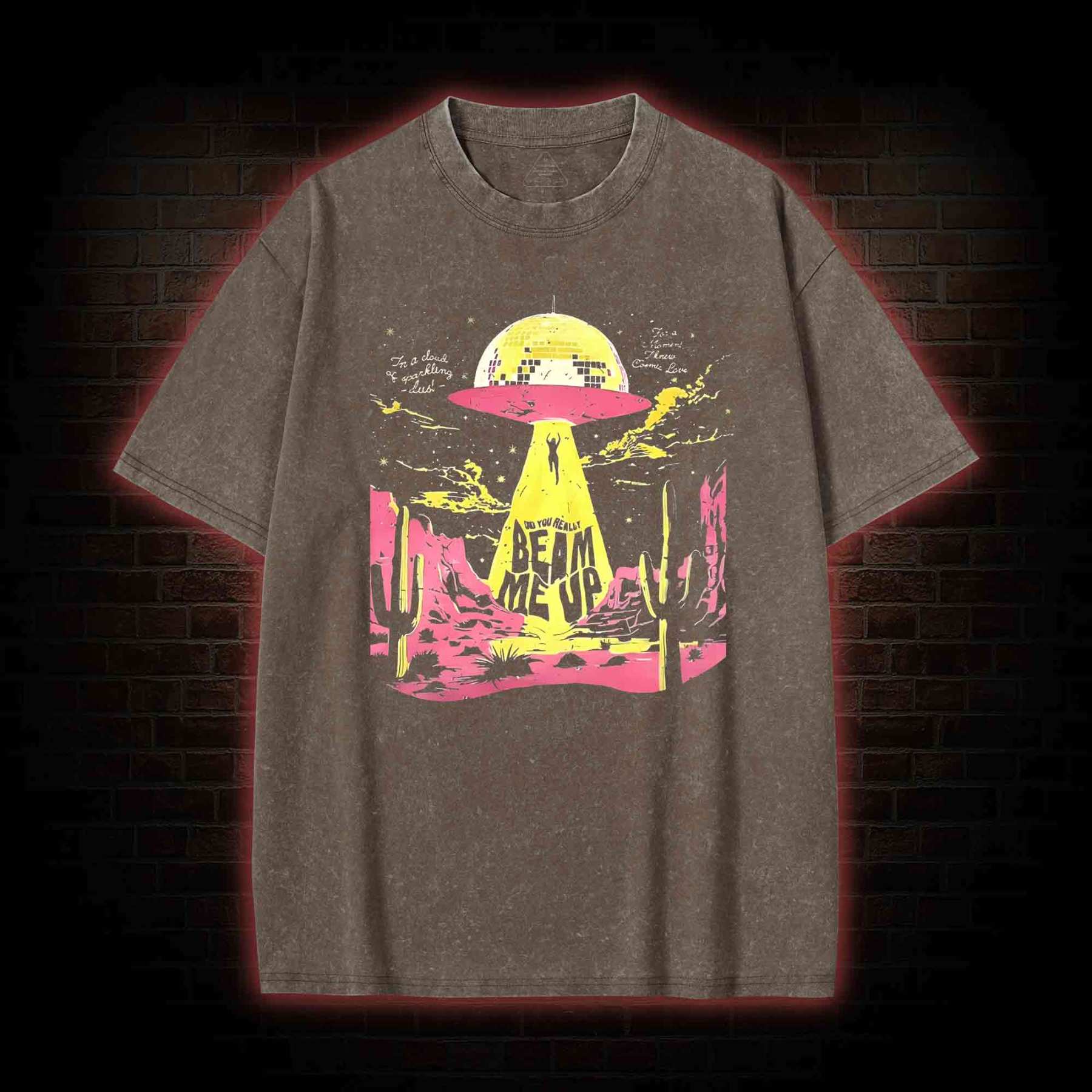 Beam Me Up Washed T-shirt