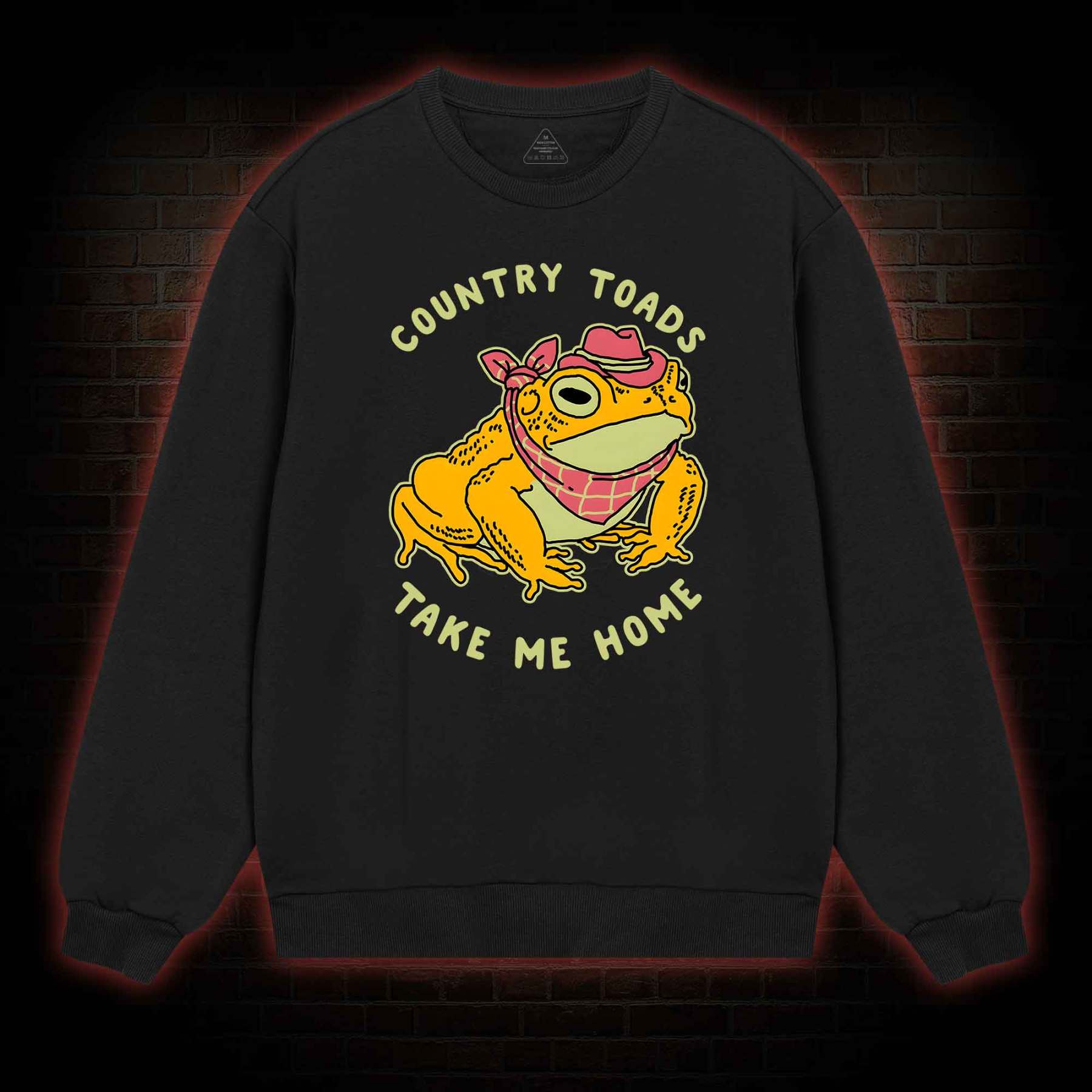 Country Toads Take Me Home Sweatshirt