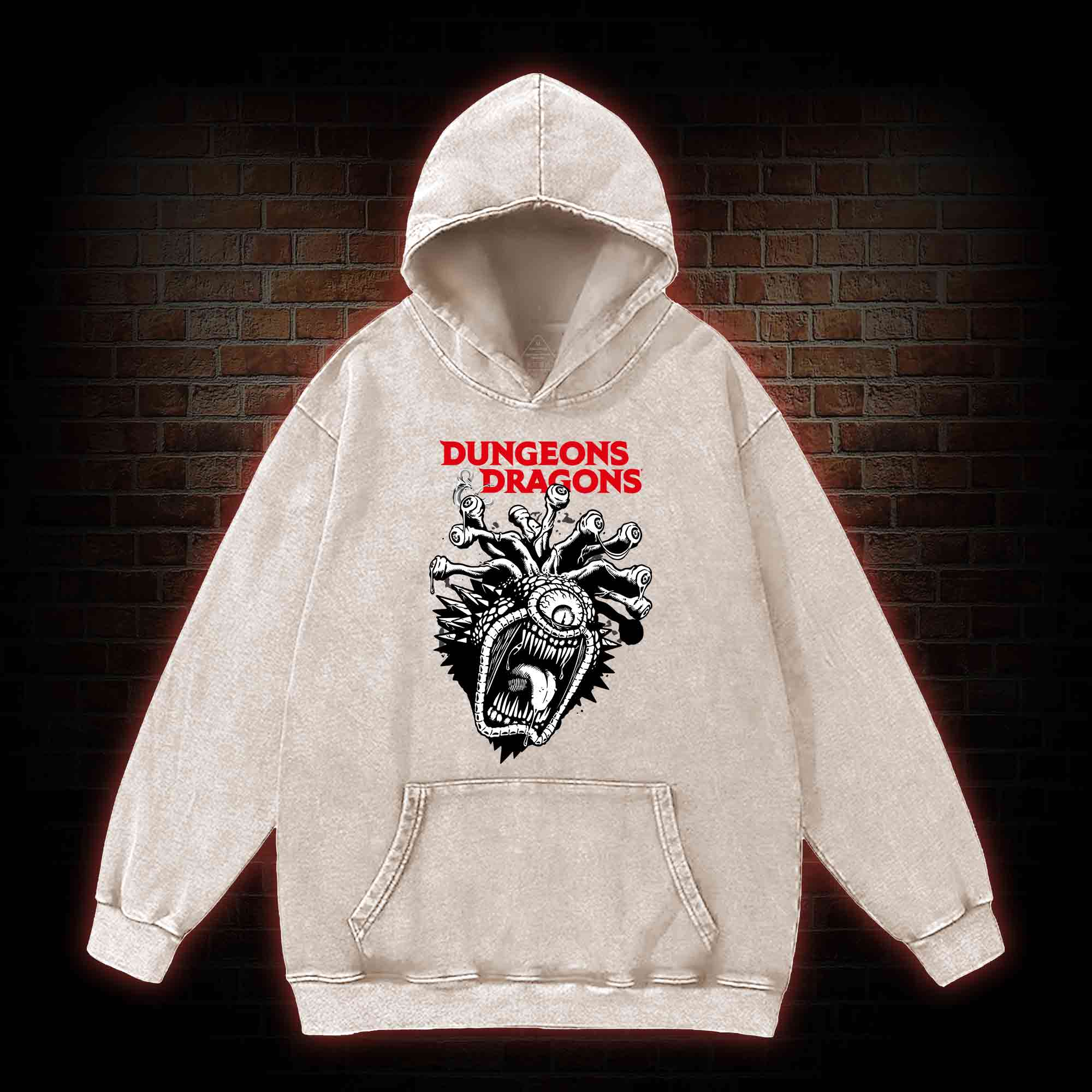 Dungeons Dragons Beholder Washed Hoodie