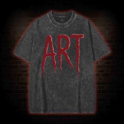 Art Washed T-shirt
