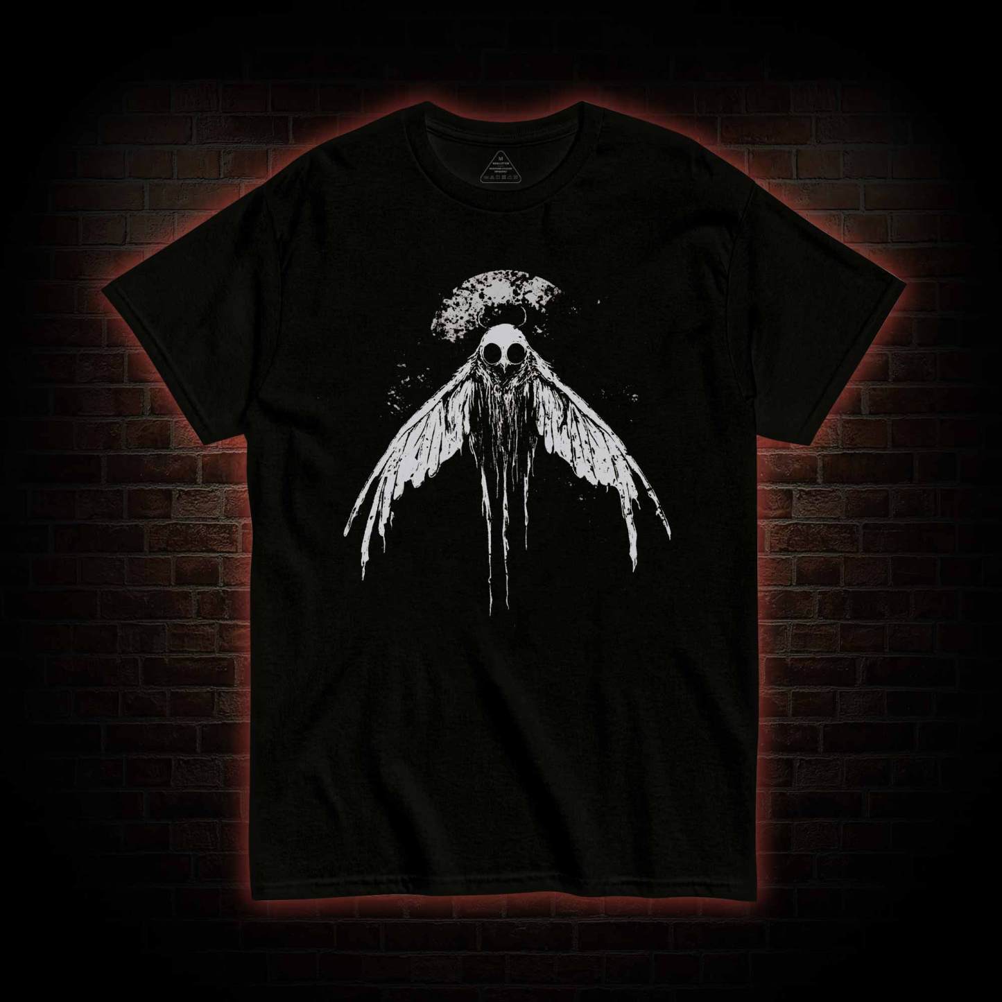 Mothman Horror T-shirt with Dark Style