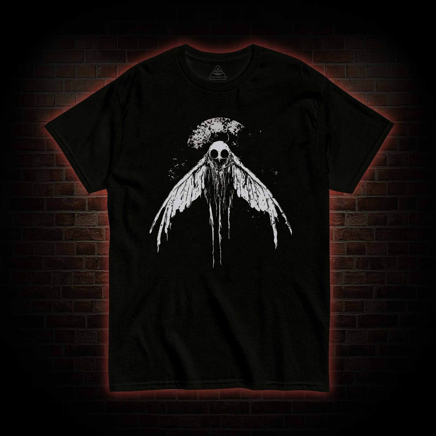 Mothman Horror T-shirt with Dark Style