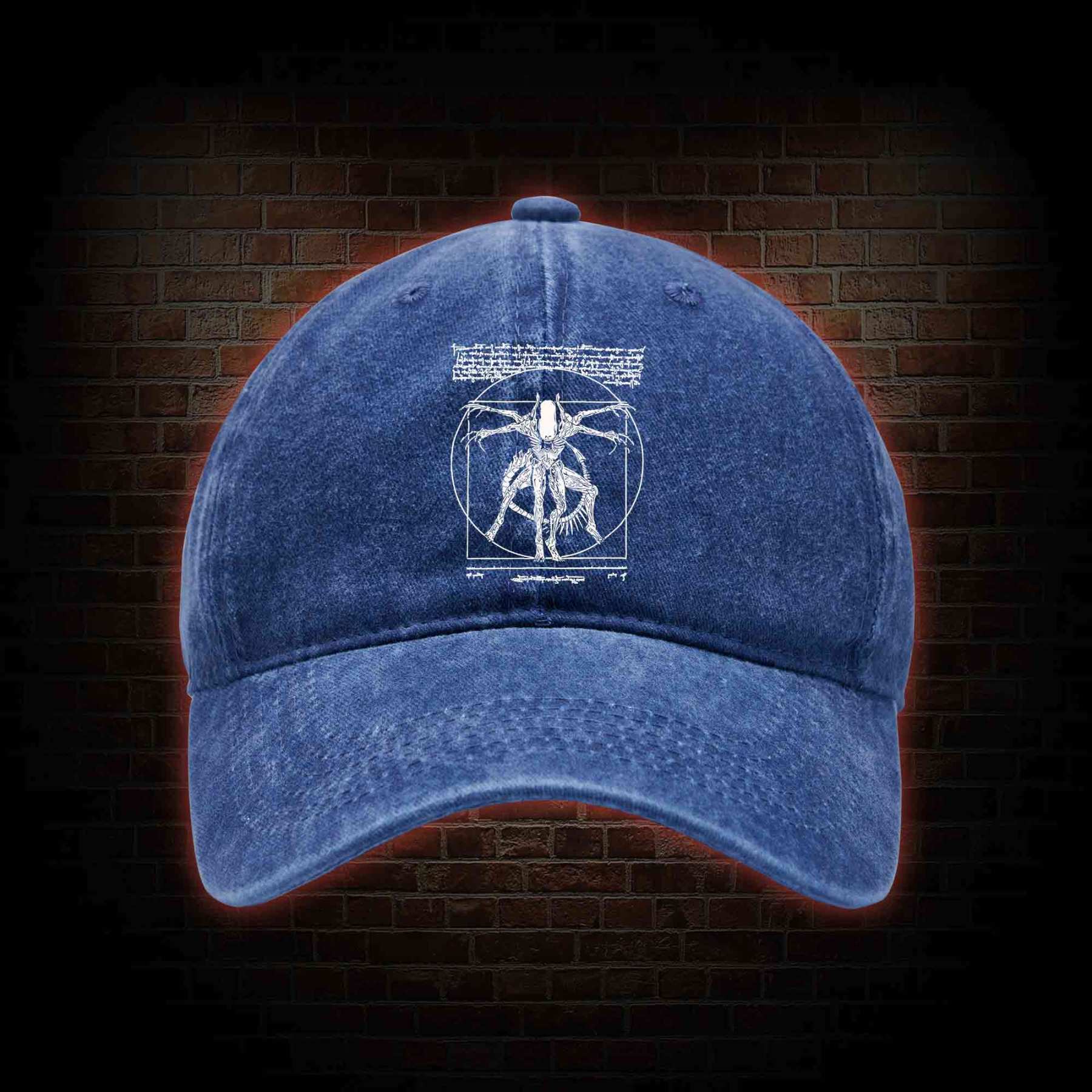 Alien Washed Vintage Baseball Cap