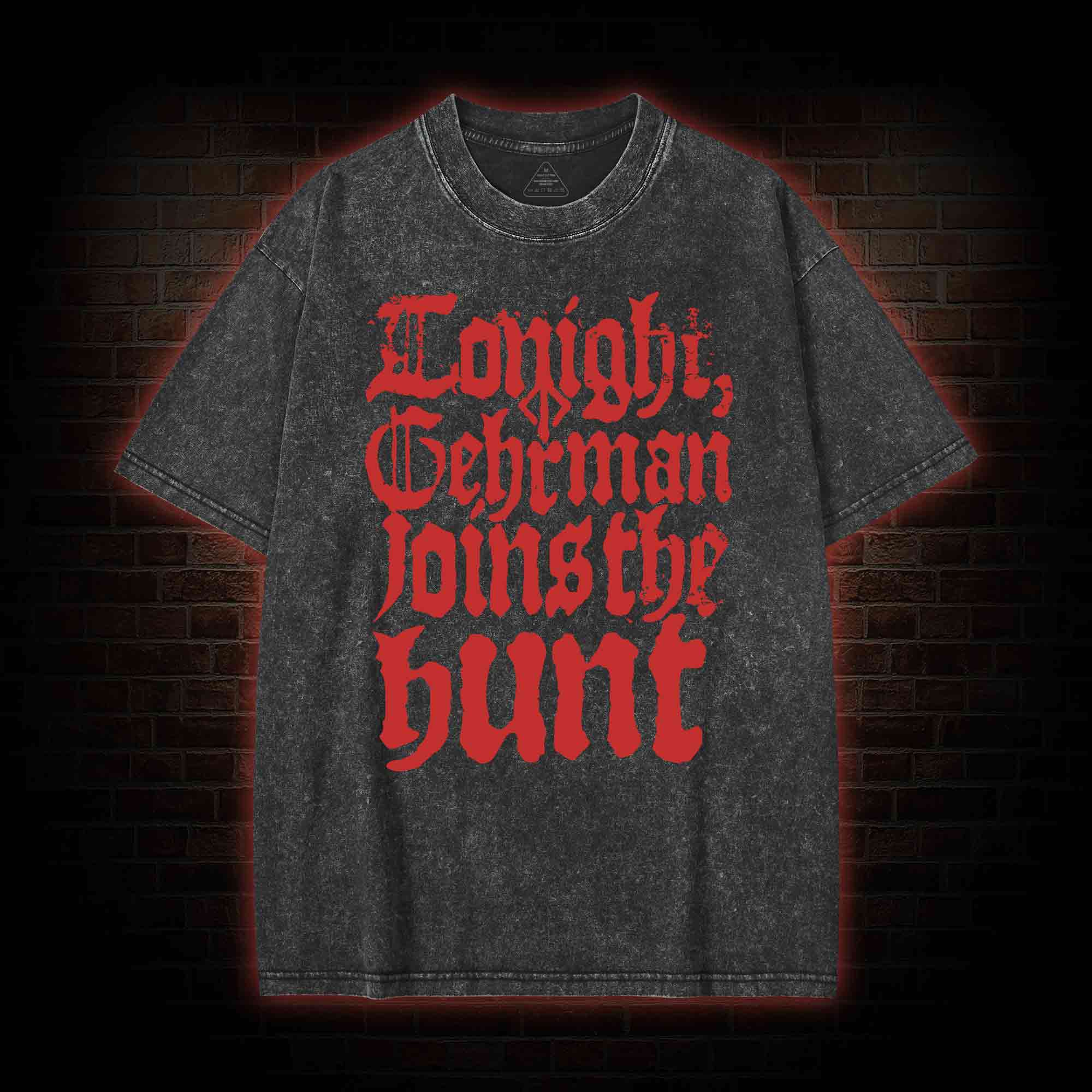 Gehrman Joins The Hunt Washed T-shirt