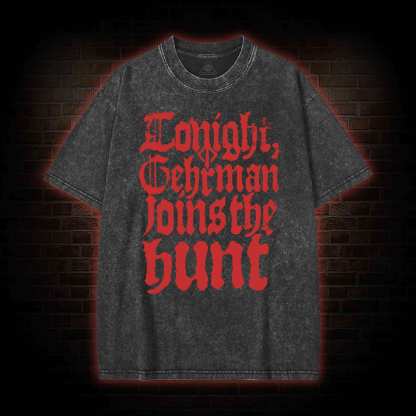 Gehrman Joins The Hunt Washed T-shirt