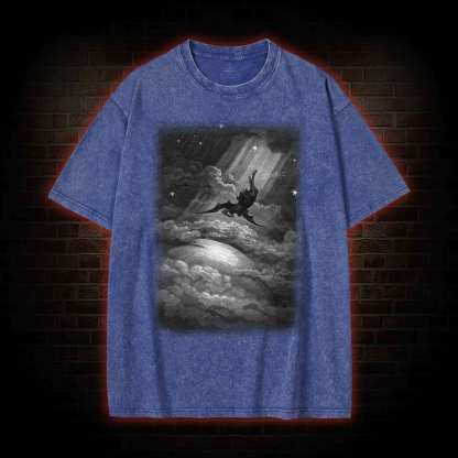 Heaven And Hell Washed T-shirt