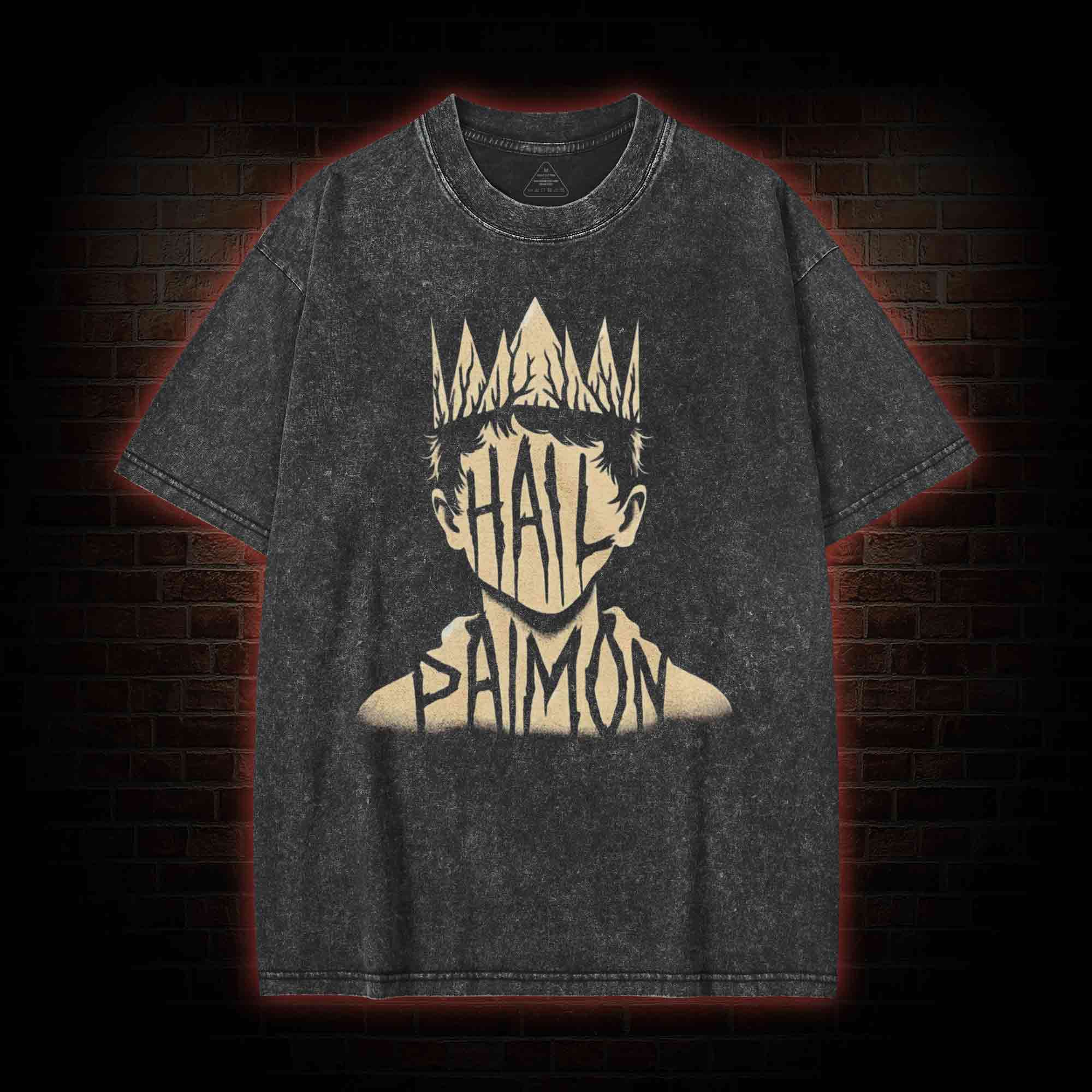 Hail Paimon Washed T-shirt
