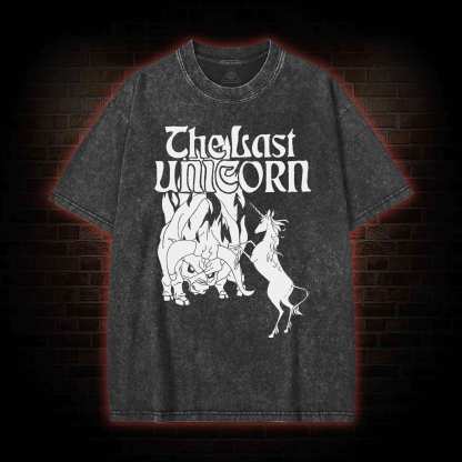 Last Unicorn Washed T-shirt