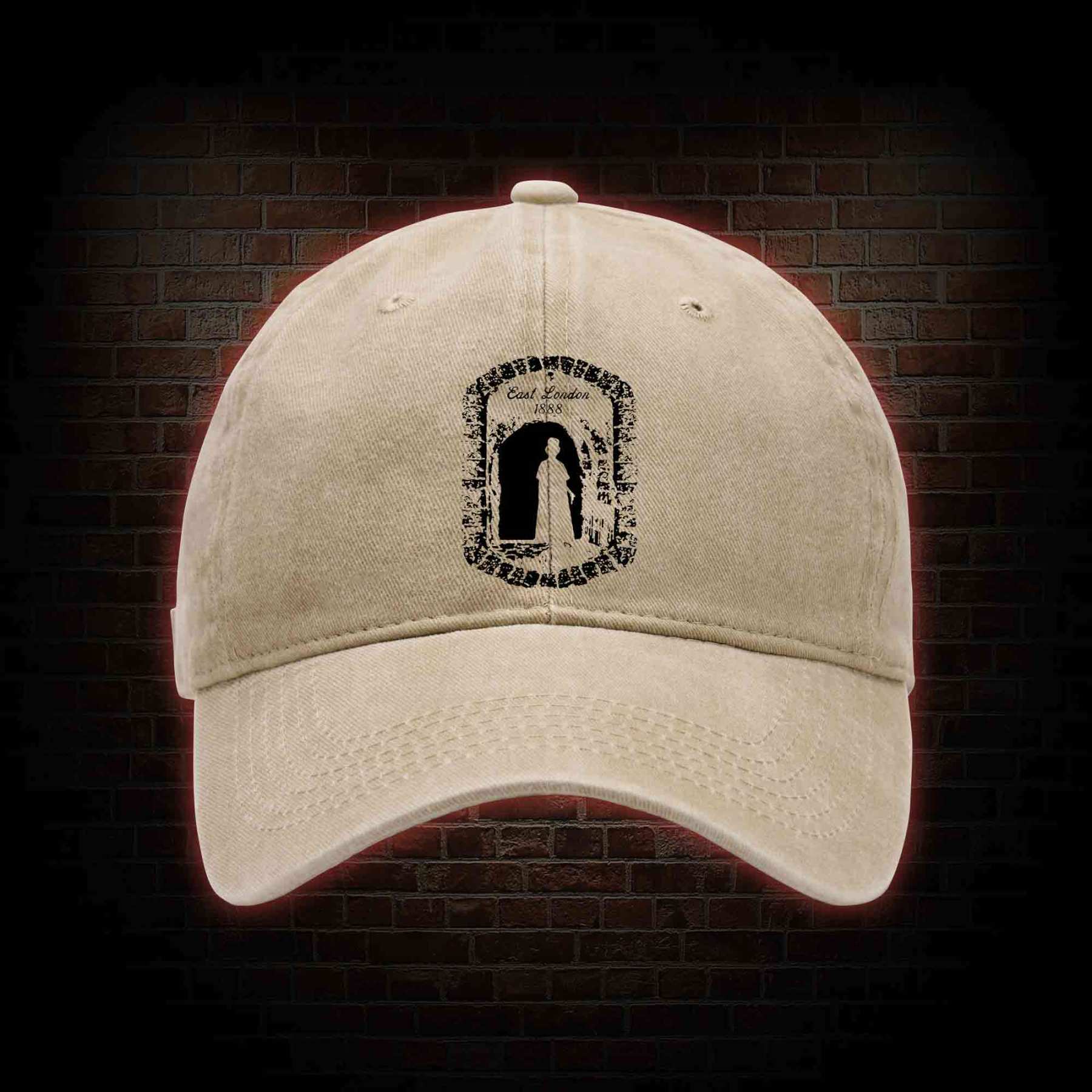 London Killer 1888 Washed Vintage Baseball Cap