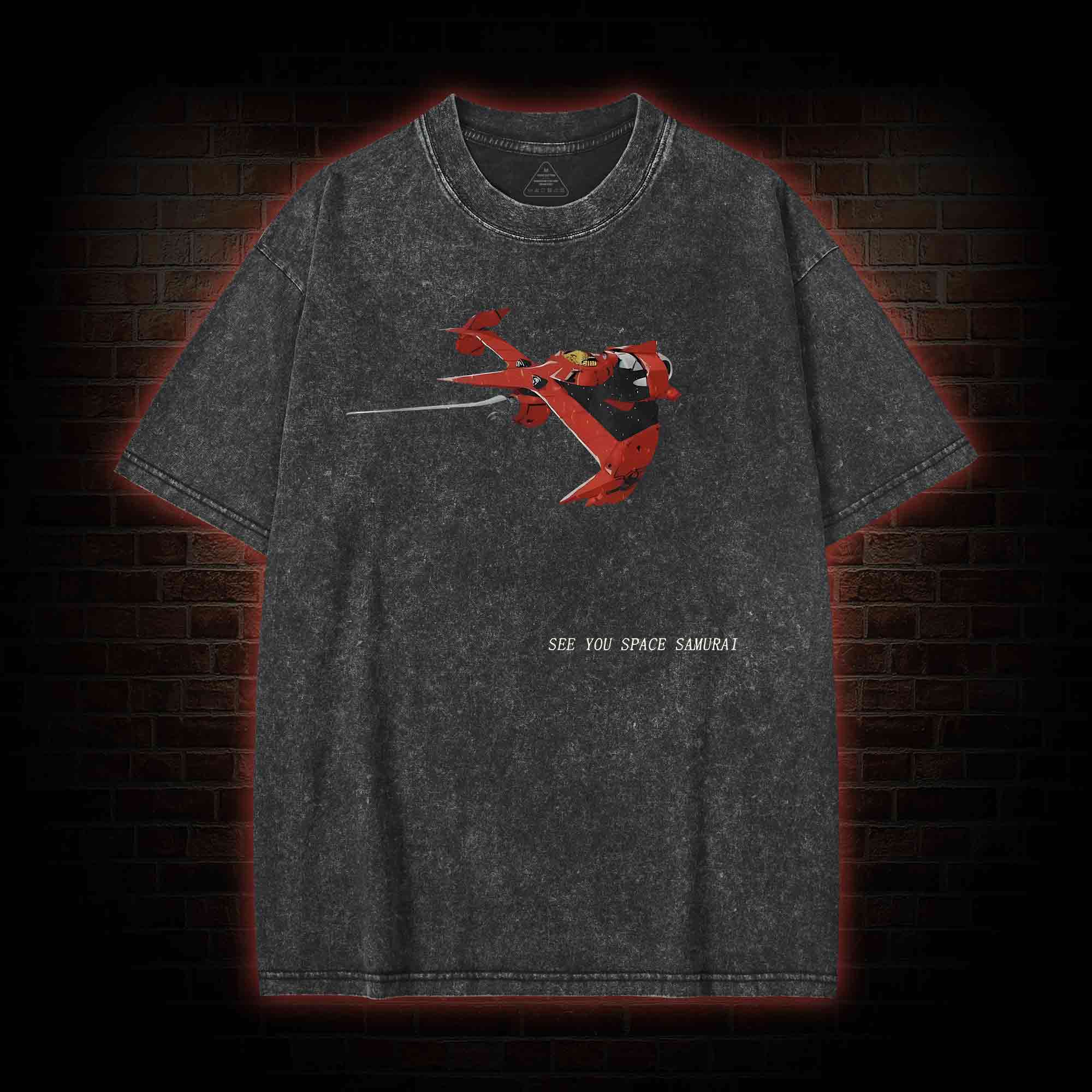 See You Space Samurai Washed T-shirt