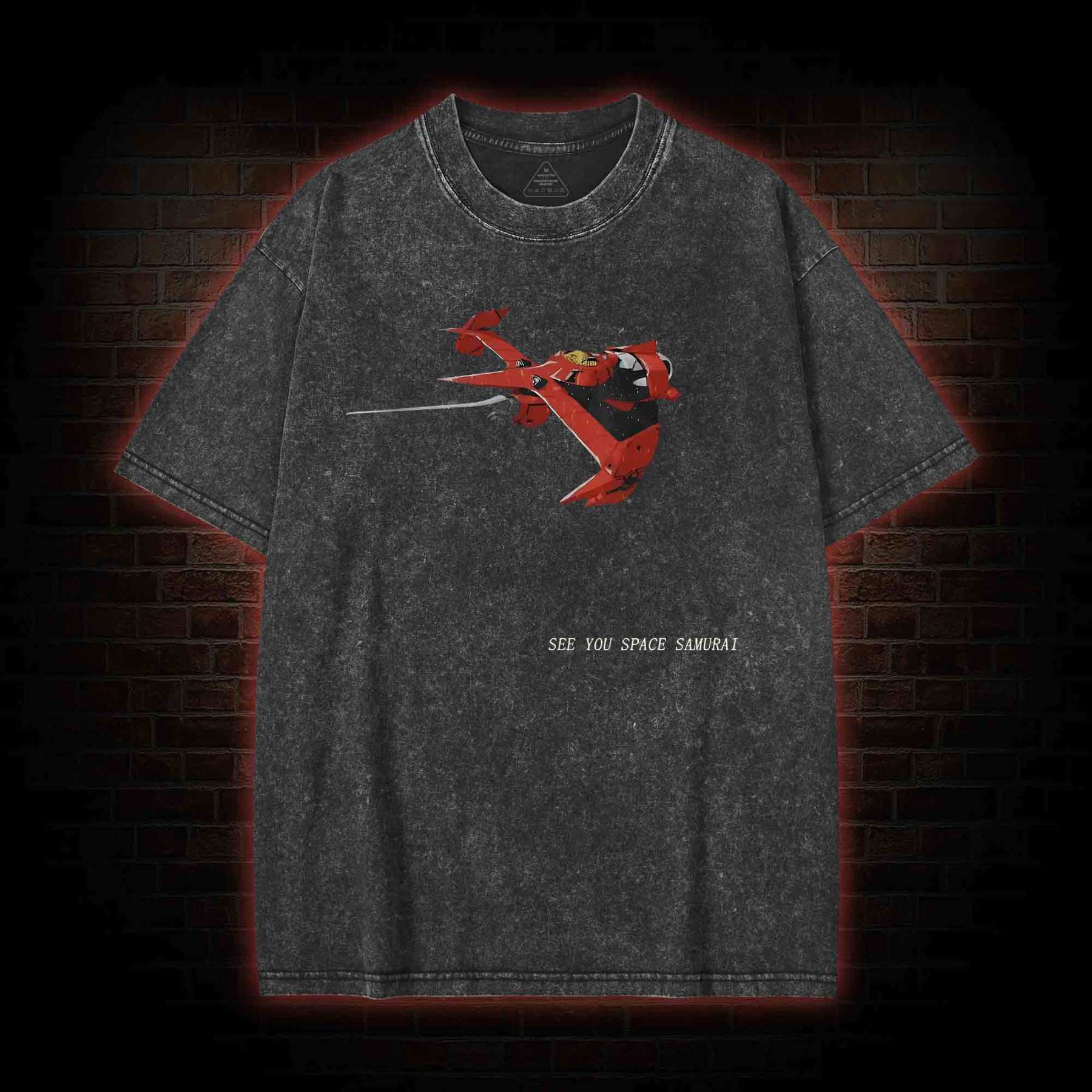 See You Space Samurai Washed T-shirt